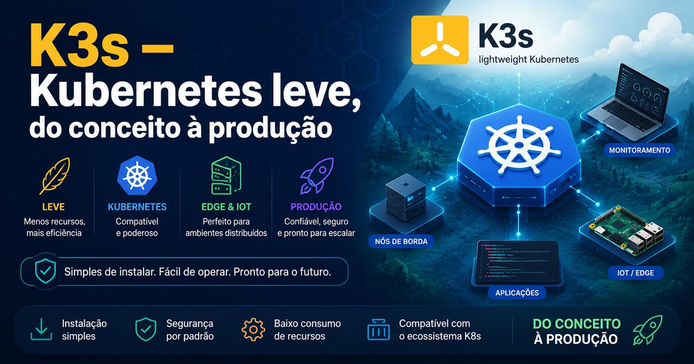 K3s — Kubernetes leve, do conceito à produção